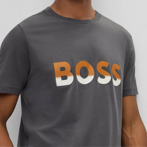 CAMISETA GRIS TEE 1 BOSS